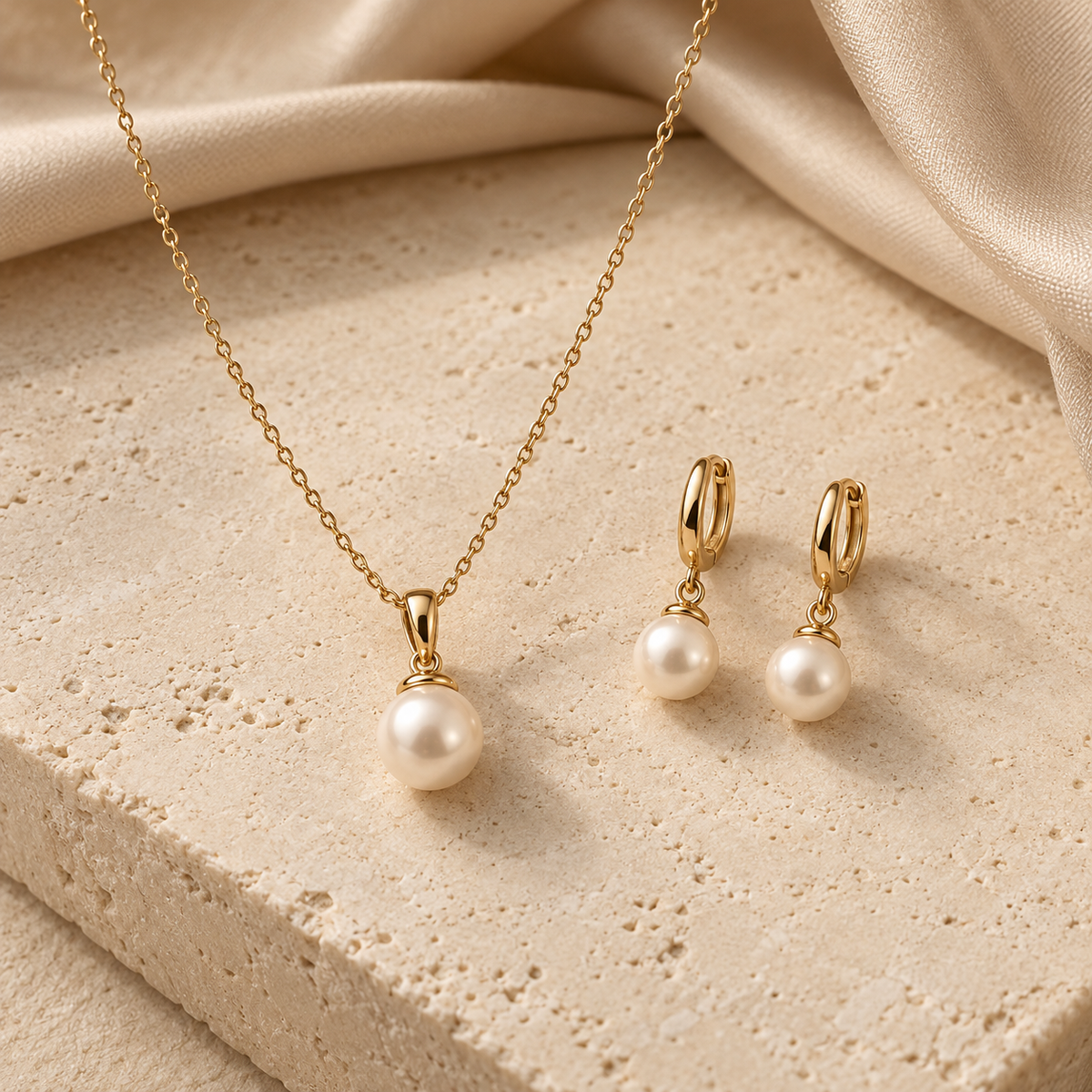 Amelie Pearl Set