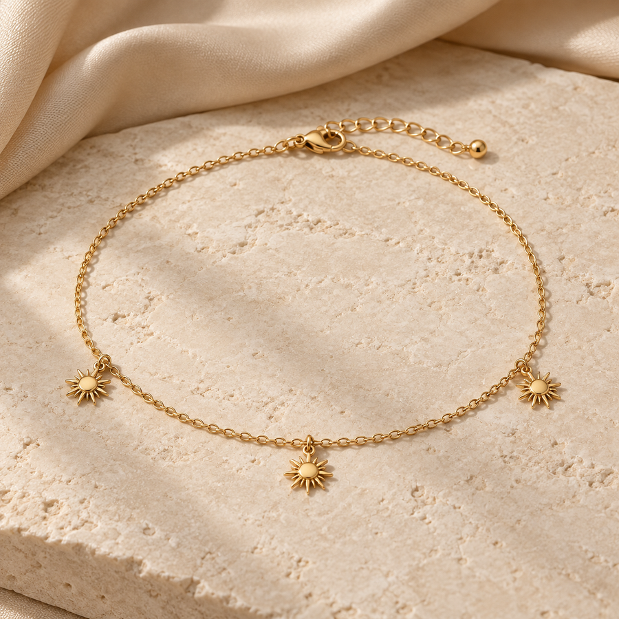 Soleil Charm Anklet
